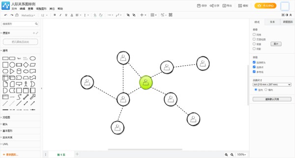 人际关系图制作工具