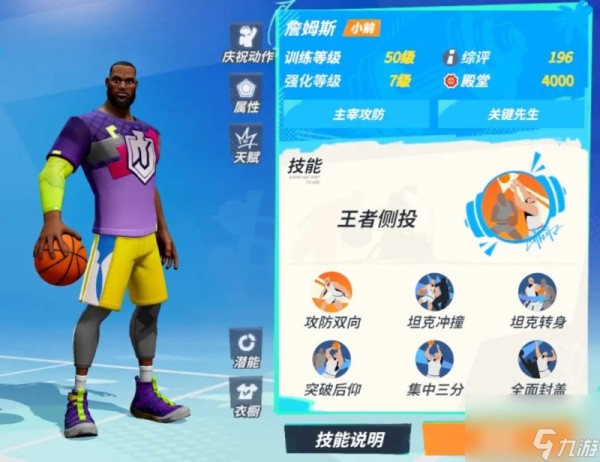 全明星街球派对詹姆斯怎么样