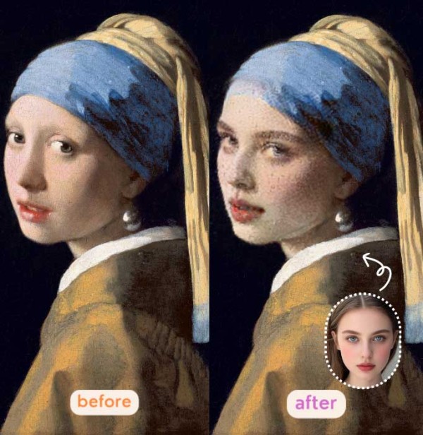 artistic face swap