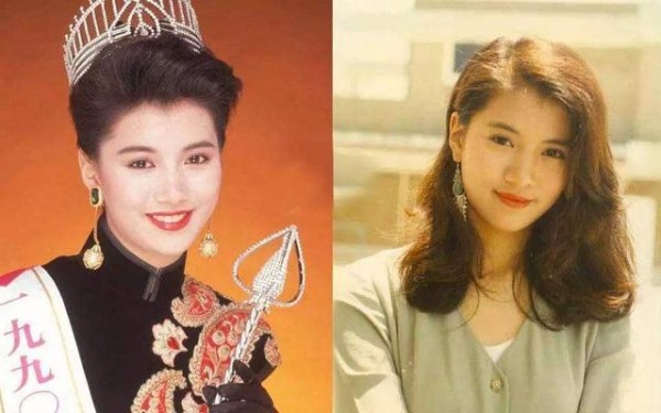 47岁袁咏仪晒全家近照，魔童遗传妈妈五官，还复刻张智霖标准笑容
