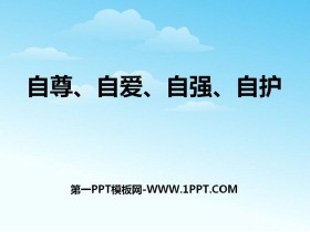 《自尊、自爱、自强、自护》PPT