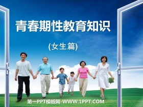 《青春期性教育知识》PPT