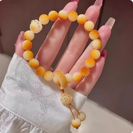 母亲节明星同款菩提根手串香灰琉璃手串任选