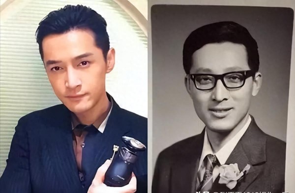 明星与父亲对比照：父爱如山，谁触动你更深？