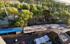 今天凌晨盐铁塘路一小区起火 数辆非机动车烧毁