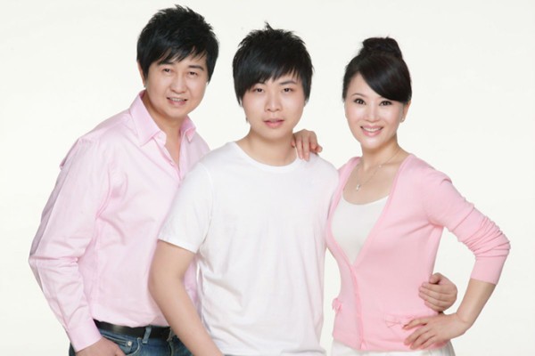 任静付笛声和儿子付豪