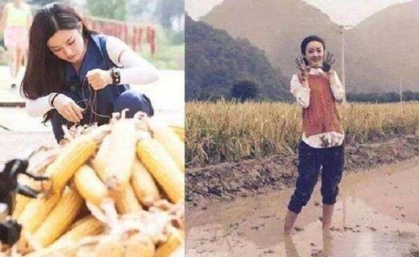明星回家过年:靳东接地气,赵丽颖朴素,而她却被骂耍大牌