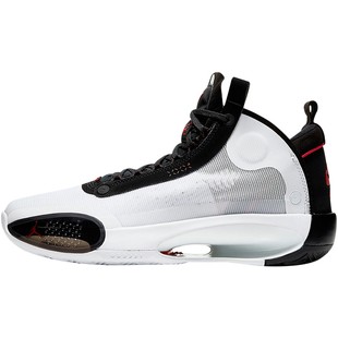 小鸿体育Air Jordan 34 AJ34黑红郭艾伦蜡笔涂鸦全明星BQ3381-103