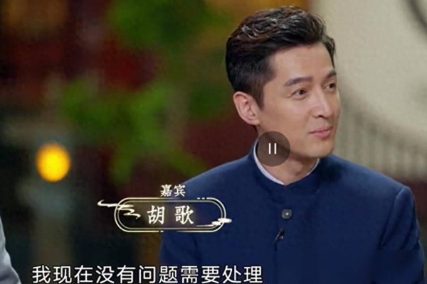 胡歌聊与太太相处：无婆媳矛盾，她乐带娃我铁定不离婚