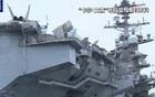 无视战机坠海，美国双航母战斗群最新动向！