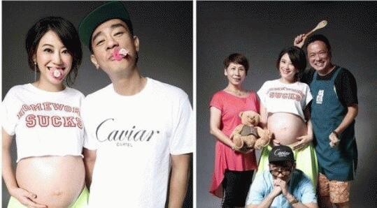女明星怀孕大肚照, 应采儿、何洁搞怪, 孙俪惊艳, 钟欣怡性感!