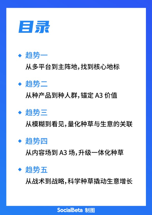 2023 五大种草趋势，让种草驱动生意｜SocialBeta