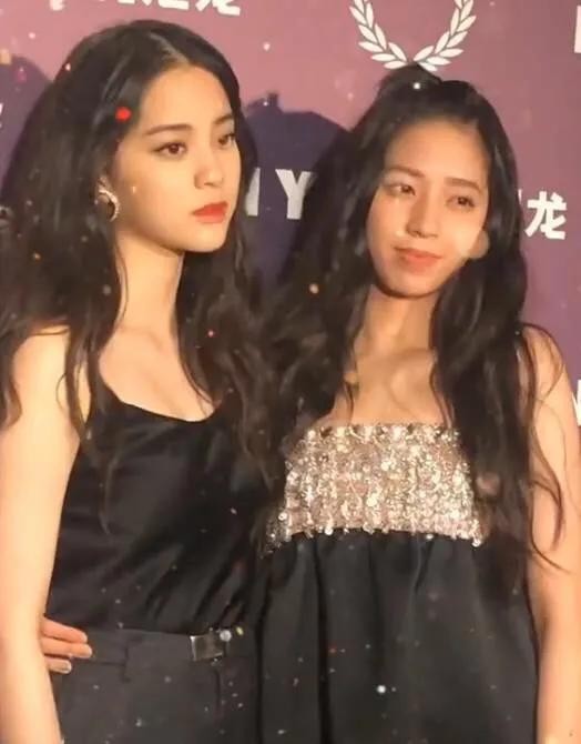 欧阳娜娜和欧阳娣娣走红毯对比差距大，完全就是女明星与我即视感