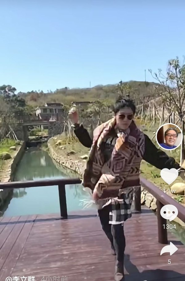 李立群父女热舞太欢乐！高颜值李元元长腿吸睛，初恋男友竟是黑人