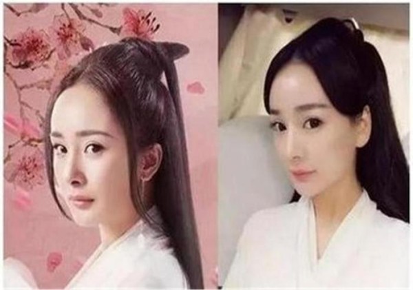 明星替身以假乱真，杨幂与替身撞脸，迪丽热巴的替身真是美到不行