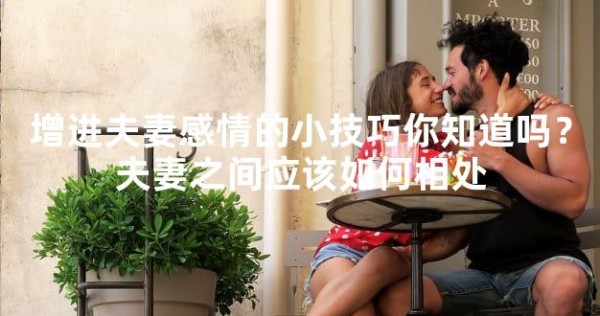 增进夫妻感情的小技巧你知道吗？夫妻之间应该如何相处