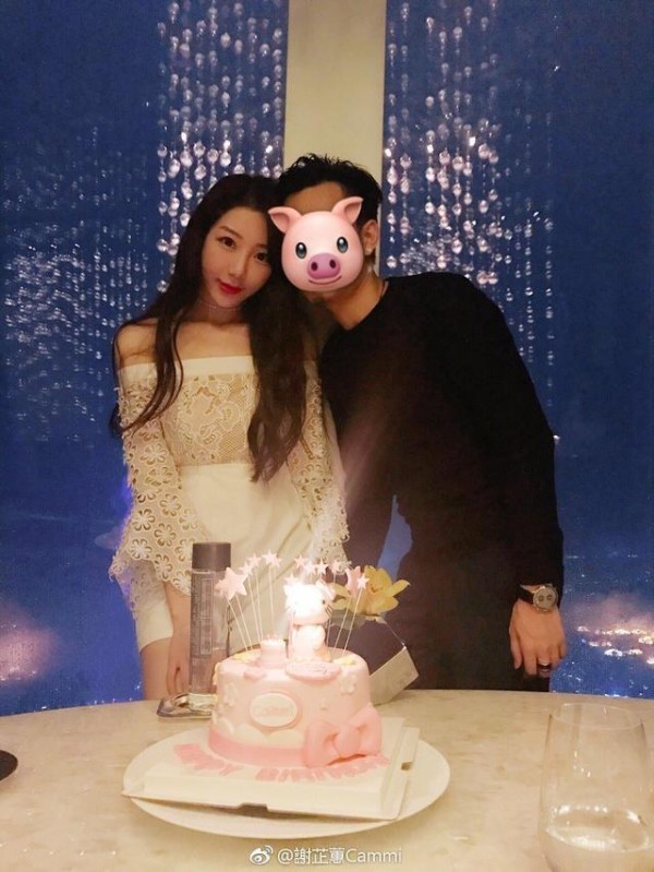 22岁物质女谢芷蕙近照, 大长腿网红脸, 男友颜值不输陈冠希