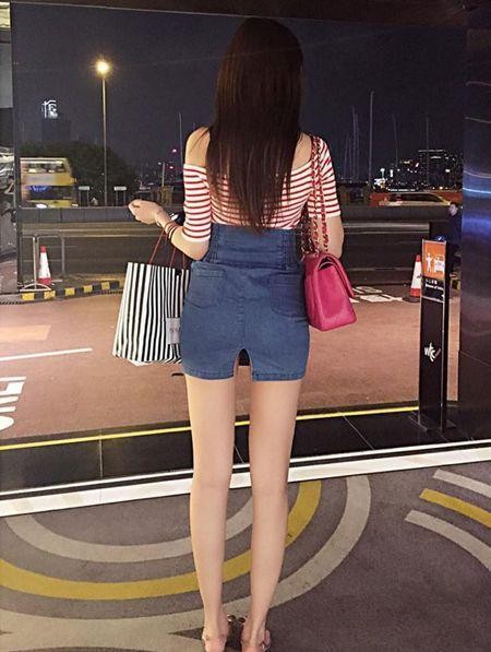 22岁物质女谢芷蕙近照, 大长腿网红脸, 男友颜值不输陈冠希