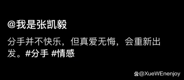 网红张凯毅与Milton甜蜜订婚，却在短短几个月后宣布分手令人惋惜