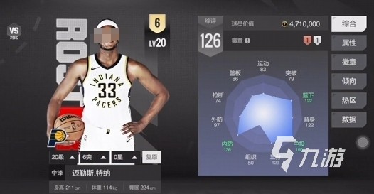 美职篮全明星中锋球员哪个好 美职篮全明星中锋推荐