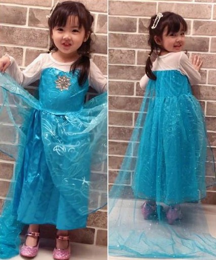 明星的3岁女儿爱玩cos，当爹的不仅不反对，还十分支持