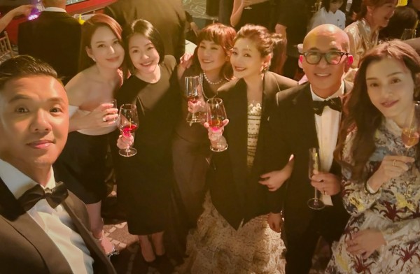 大S出席王伟忠女儿归寧宴，当时气色及状态极佳。（图／blackielovelife IG）