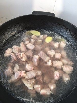 红烧羊腿肉的做法步骤 第2步