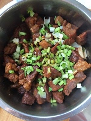 红烧羊腿肉的做法步骤 第7步