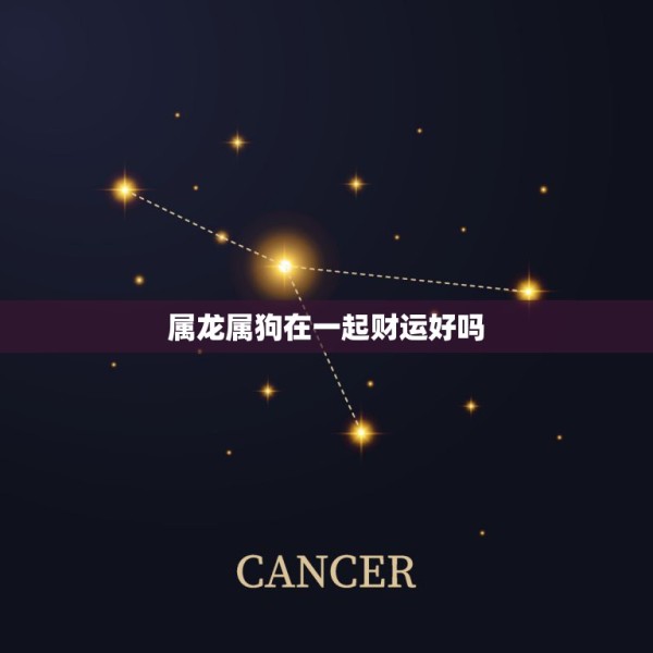 属龙属狗在一起财运好吗，属狗和属龙的 可以在一起吗。我好担心 第1张