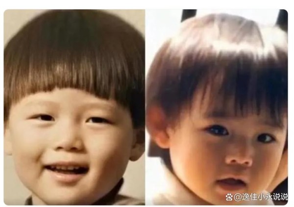 玄彬孙艺珍带儿子外出用餐，甜豆长得超像妈妈，一家三口好幸福