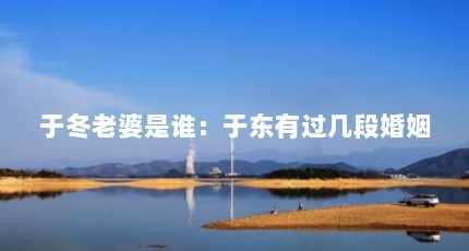 于冬老婆是谁：于东有过几段婚姻
