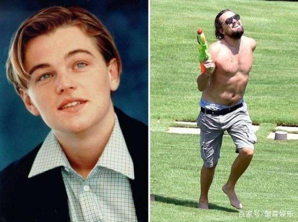 和年轻的小李子合影居然没输？这个男明星原来这么帅！