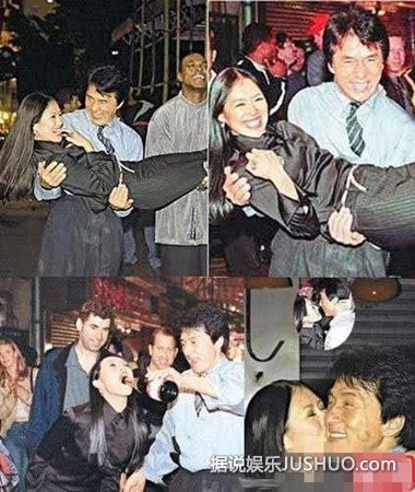 盘点那些被成龙揩油的女星