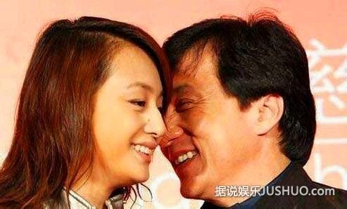 盘点那些被成龙揩油的女星