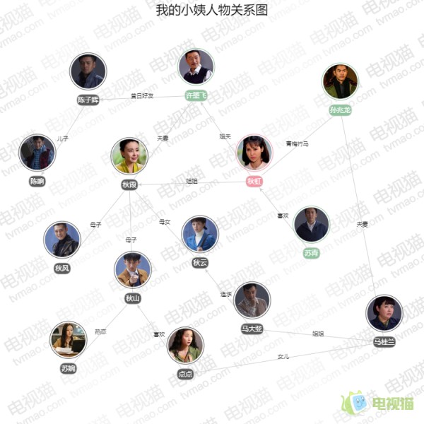 我的小姨人物关系图