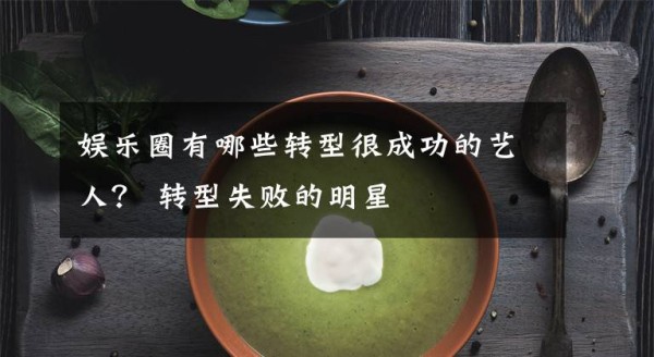 娱乐圈有哪些转型很成功的艺人？ 转型失败的明星文章配图