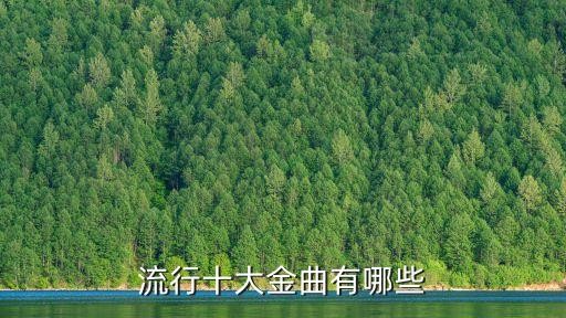 流行十大金曲有哪些