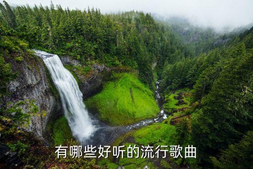 有哪些好听的流行歌曲