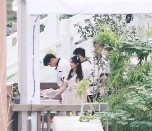 赵丽颖综艺路透曝光,给其他嘉宾打下手,女神任劳任怨无架子