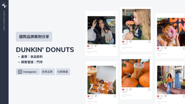 KOC行銷 : Dunkin' Donuts