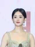赵丽颖出席南京线下品牌活动，ES高定、妆发在