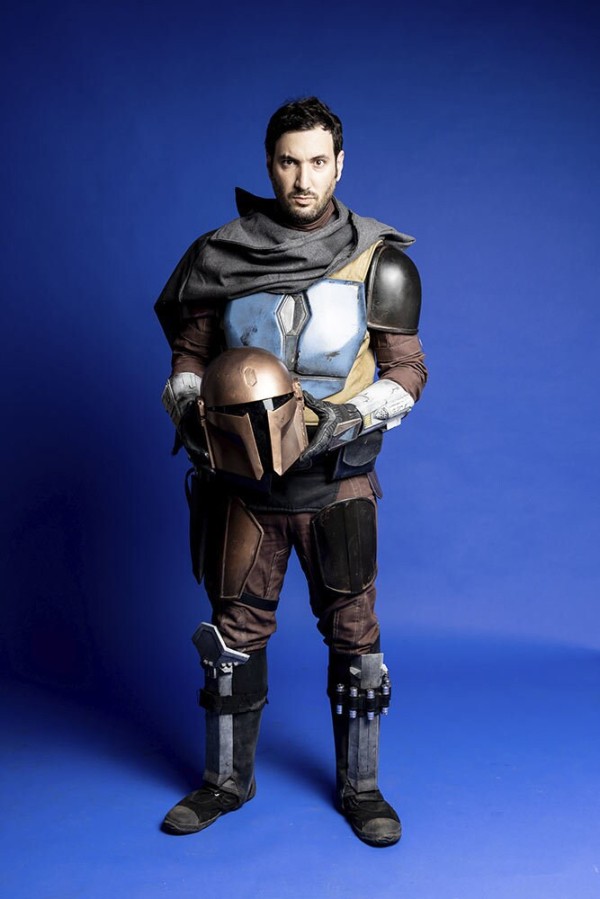 John Rodriguez's Mandalorian cosplay