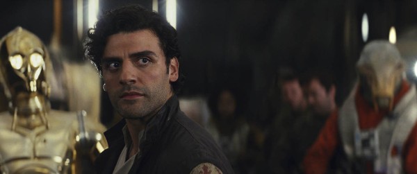 Poe in The Last Jedi