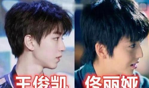 明星也撞脸：蔡徐坤和景甜越看越相似，看到女版肖战：神仙颜值