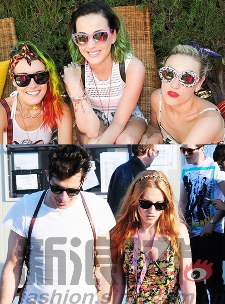 Mark Ronson & Josephine De La Baume&Katy Perry和友人们