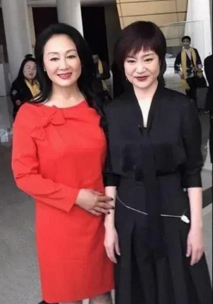 老戏骨王姬与刘雪华同框比美，一个优雅甜美，一个精致干练
