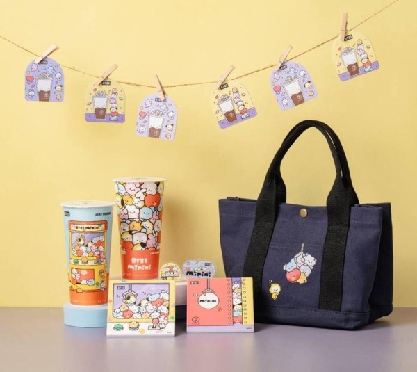 七盏茶 BT21minini 小年糕奶茶 麦芽巧克力