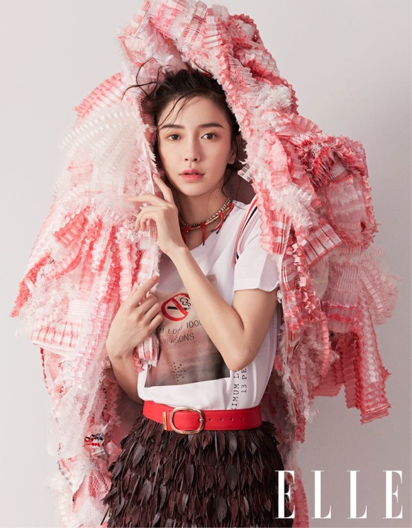 Pink, Skin, Beauty, Fashion, Japanese idol, Lip, Outerwear, Hime cut, Fur, Long hair, 