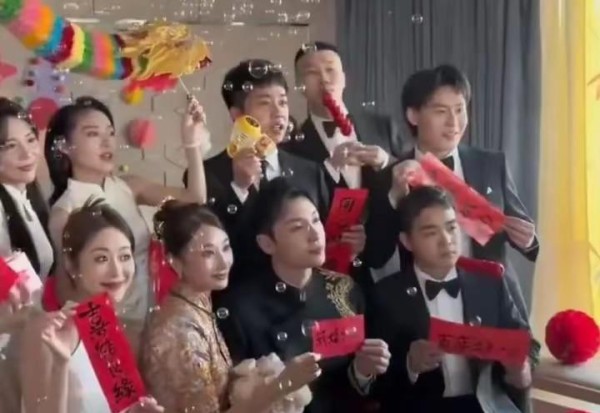 王九龙天津婚礼盛典，舅父郭德纲亲临主持，于谦担任证婚人！