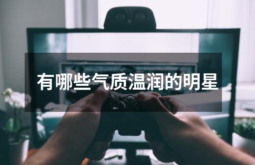 有哪些气质温润的明星-第1张-游戏信息-龙启网